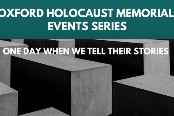 oxford holocaust memorial events series