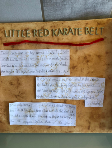 Little Red Karate Belt