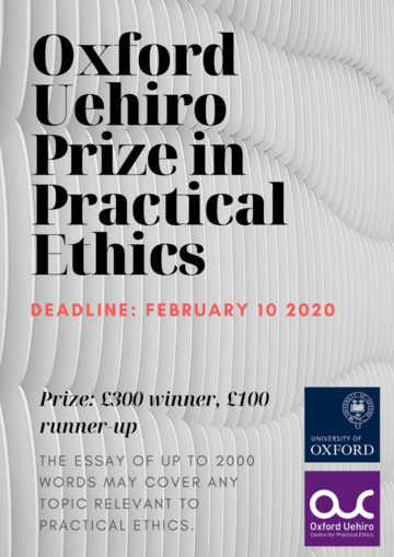 oxford uehiro prize in practical ethics
