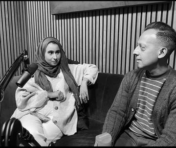 shereen fernandez with raheel mohammed